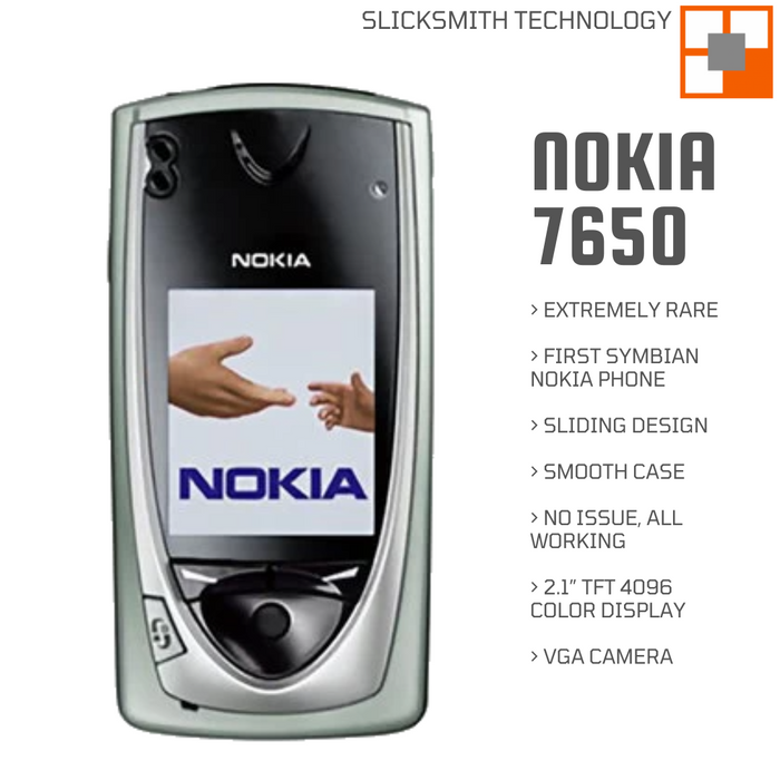 Nokia 7650 Symbian Phone | SlickSmith Technology