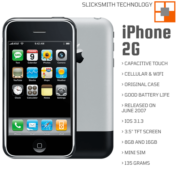 Apple iPhone 2G First Generation Complete Set | SlickSmith Technology