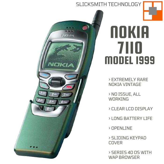 Nokia 7110 Network Unlock | SlickSmith Technology