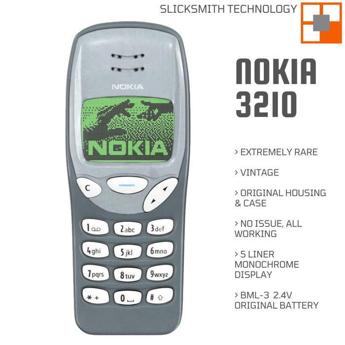 Original Nokia 3210 Factory Unlock | Rare Vintage Phone