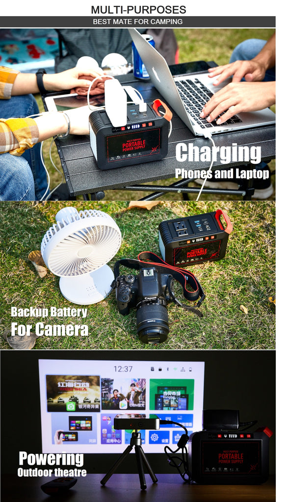 Laptop and Label Printer Powerbank | 120W 220V AC with DC Output