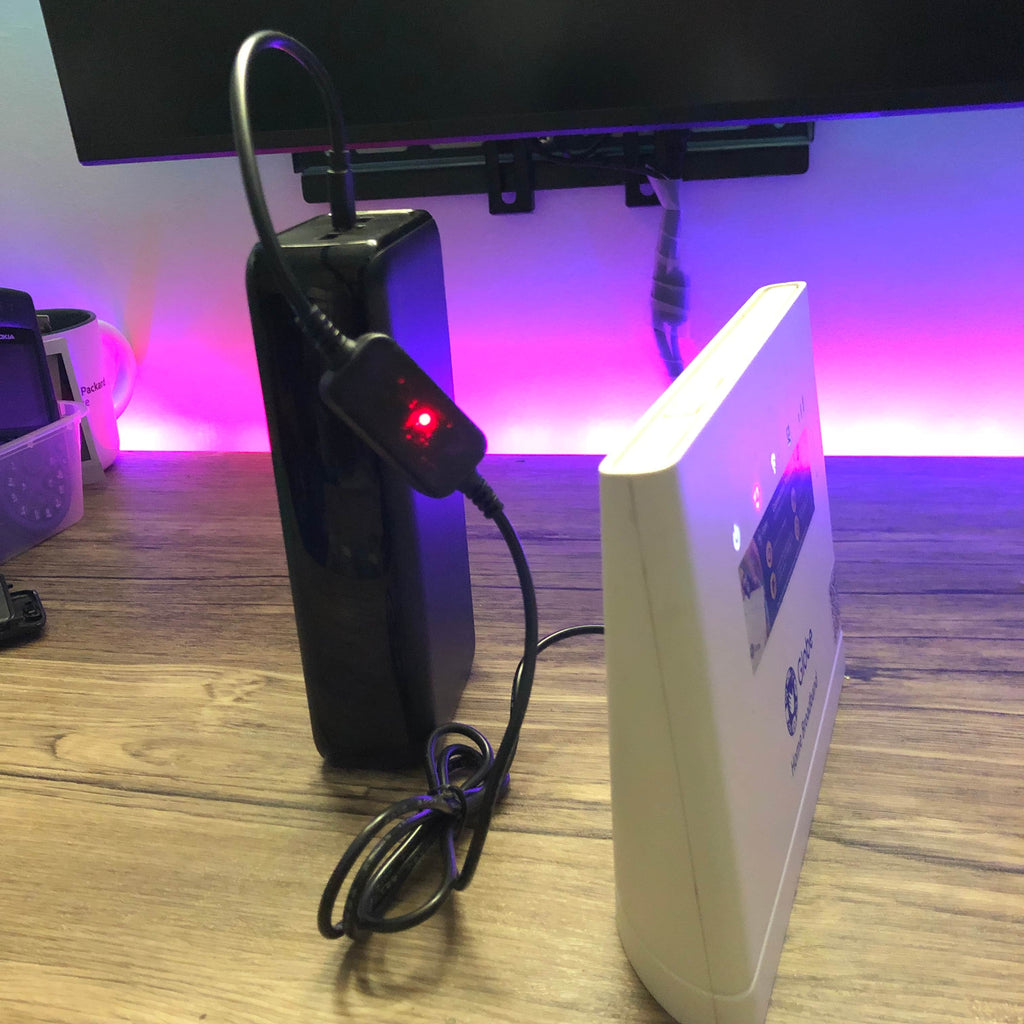 Router Power Backup Kit with Maximum 12V 3A Power Output